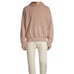 Les Tien Relaxed Cotton Pullover Hoodie Mauve Size Medium M