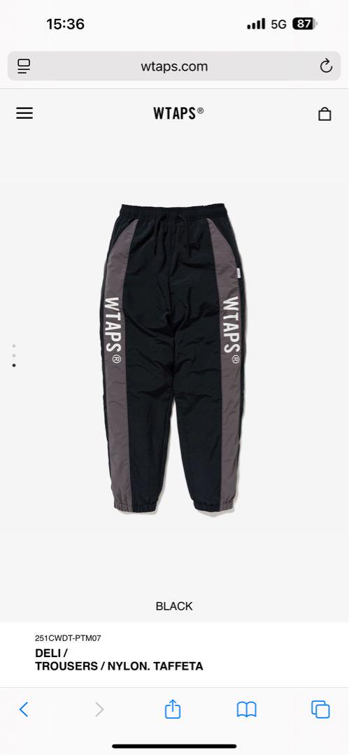 訳あり超特価の通販 WTAPS - Taffeta Nylon - Trousers DELI パンツ
