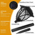 Solar Lights Outdoor Waterproof, 6 Pack LED Solar Garden Lights