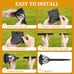 Solar Lights Outdoor Waterproof, 6 Pack LED Solar Garden Lights