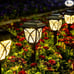 Solar Lights Outdoor Waterproof, 6 Pack LED Solar Garden Lights