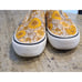 Vans Classic Slip On Womans Size 7.5 Casual Skate Sneakers Mushroom Flowers