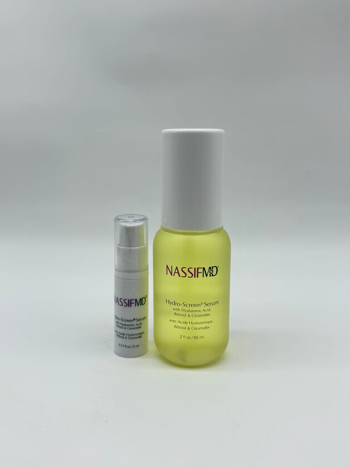 Nassif MD Hydro-Screen Serum Firm + Hydrate, 2 fl oz + Bonus 0.17 fl oz
