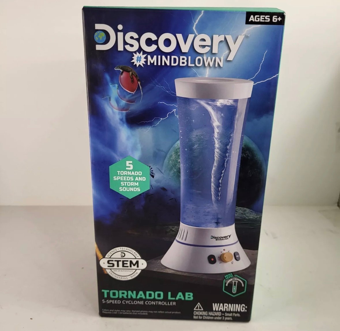 Discovery #MINDBLOWN Tornado Lab 5 Speed Cyclone Controller Educational Learning