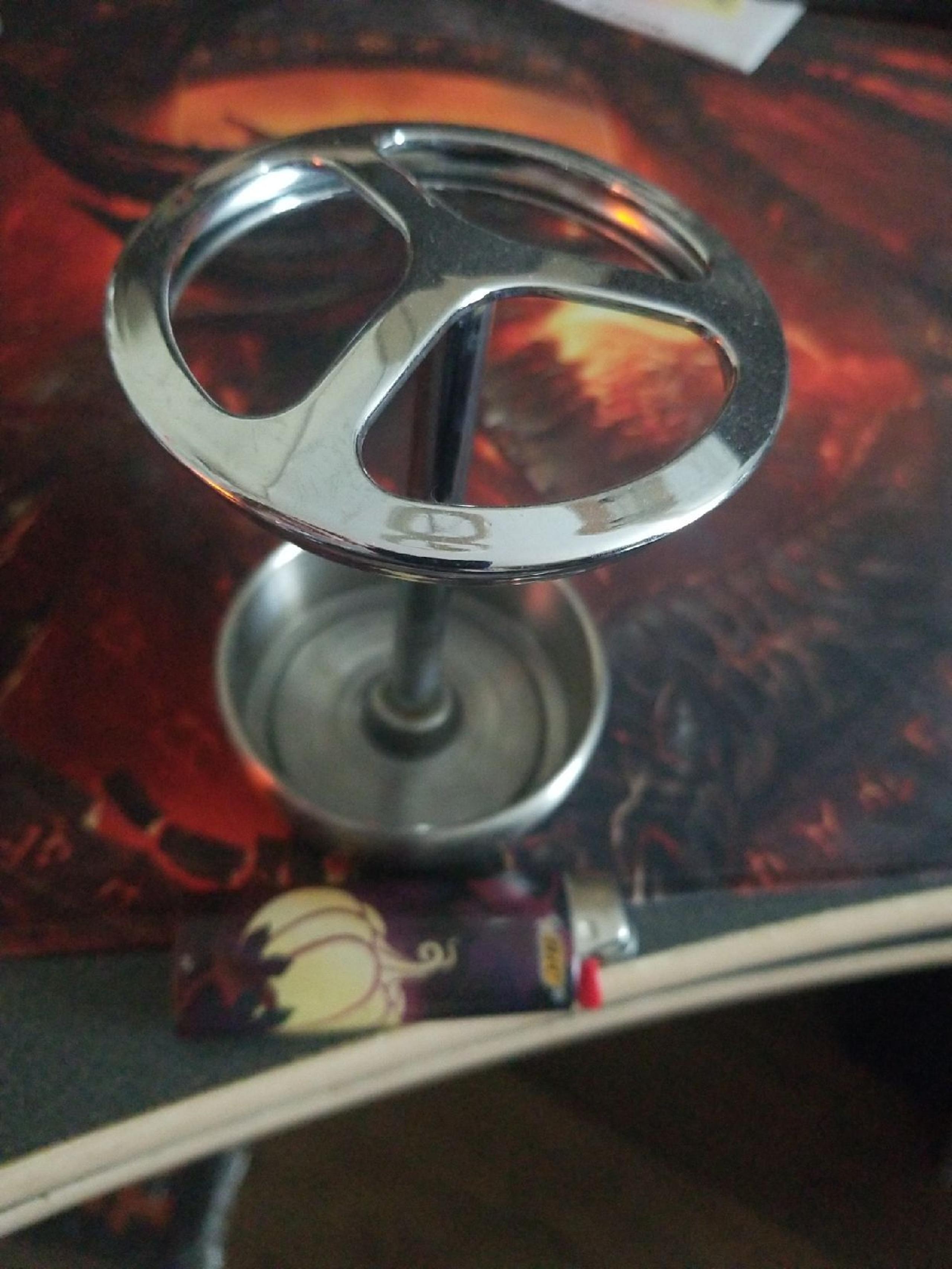 Chrome Toothbrush Holder barely if used