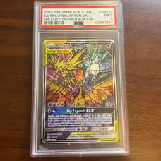 2019 Pokemon Moltres & Zapdos & Articuno PSA 9