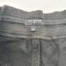 True religion faded distressed black shorts sz large