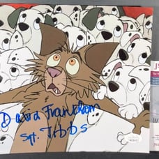 David Frankham Signed 101 Dalmatians Sgt. Tibbs 8x10 Photo E Autograph JSA COA