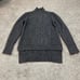 Veronica Beard Gray Wool Blend Cable Knit Turtleneck Sweater Size M Runs Small