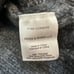 Veronica Beard Gray Wool Blend Cable Knit Turtleneck Sweater Size M Runs Small