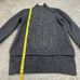 Veronica Beard Gray Wool Blend Cable Knit Turtleneck Sweater Size M Runs Small