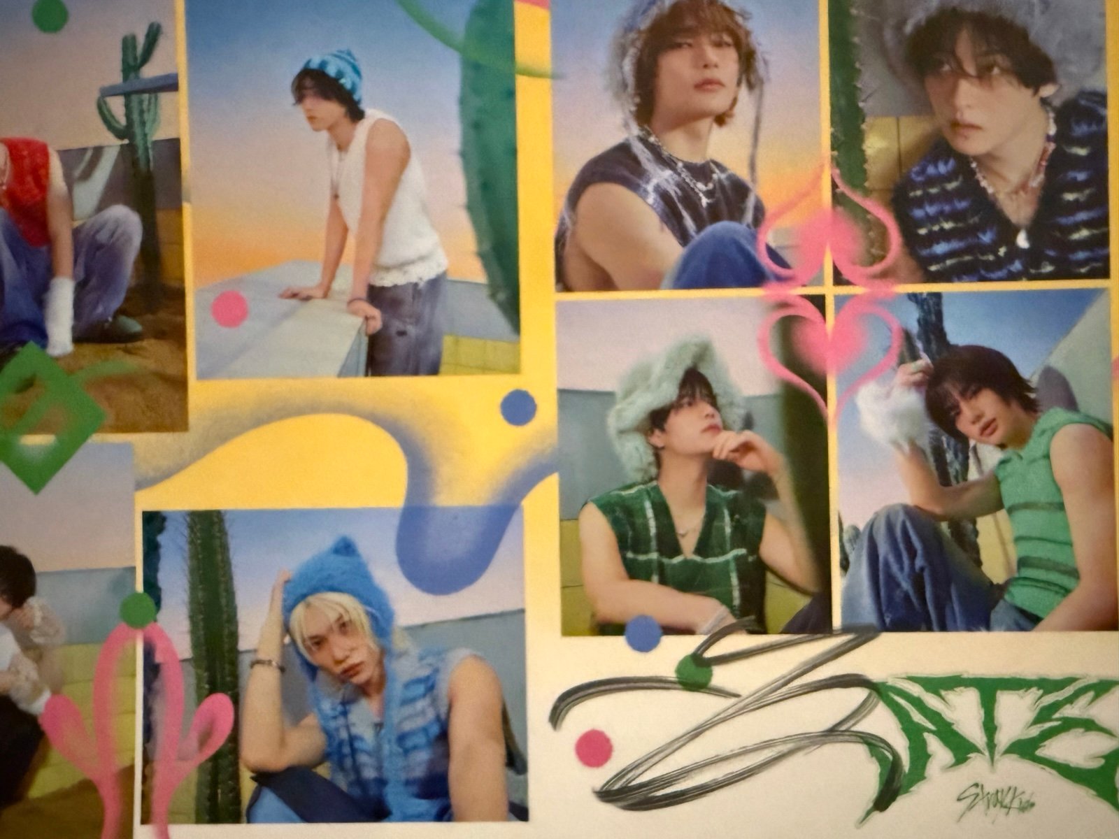 Signed Stray Kids Postcards