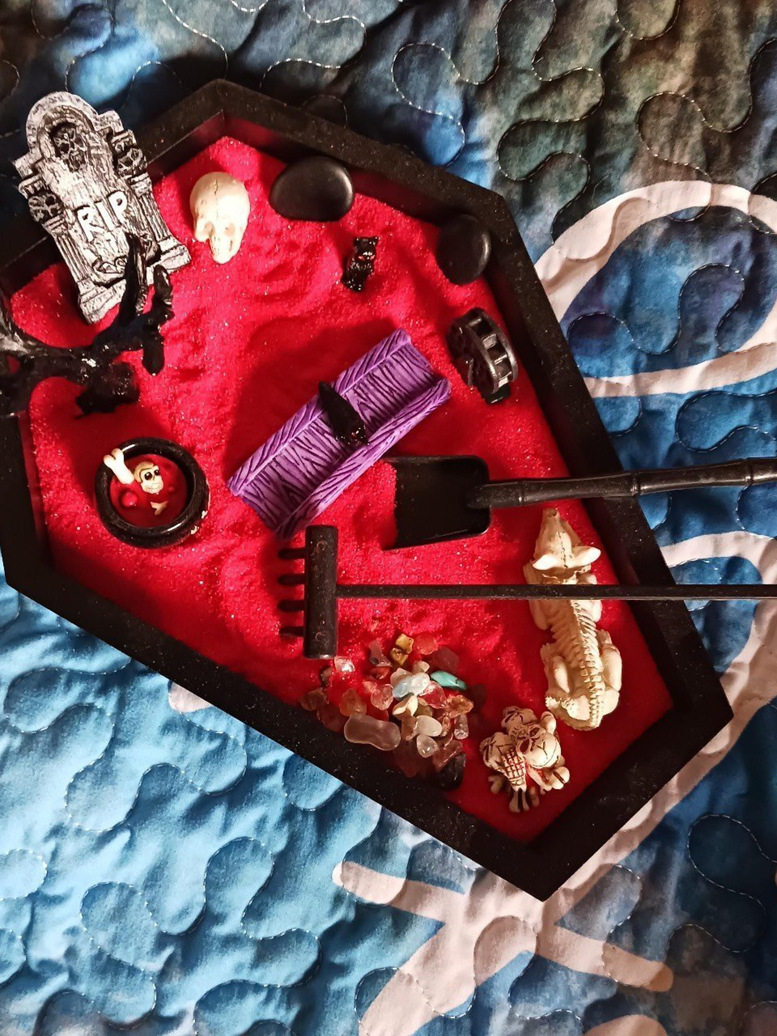 Spooky zen garden