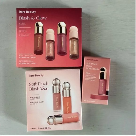 NWT Rare Beauty by Selena Gomez Limited Edition Blush Sets