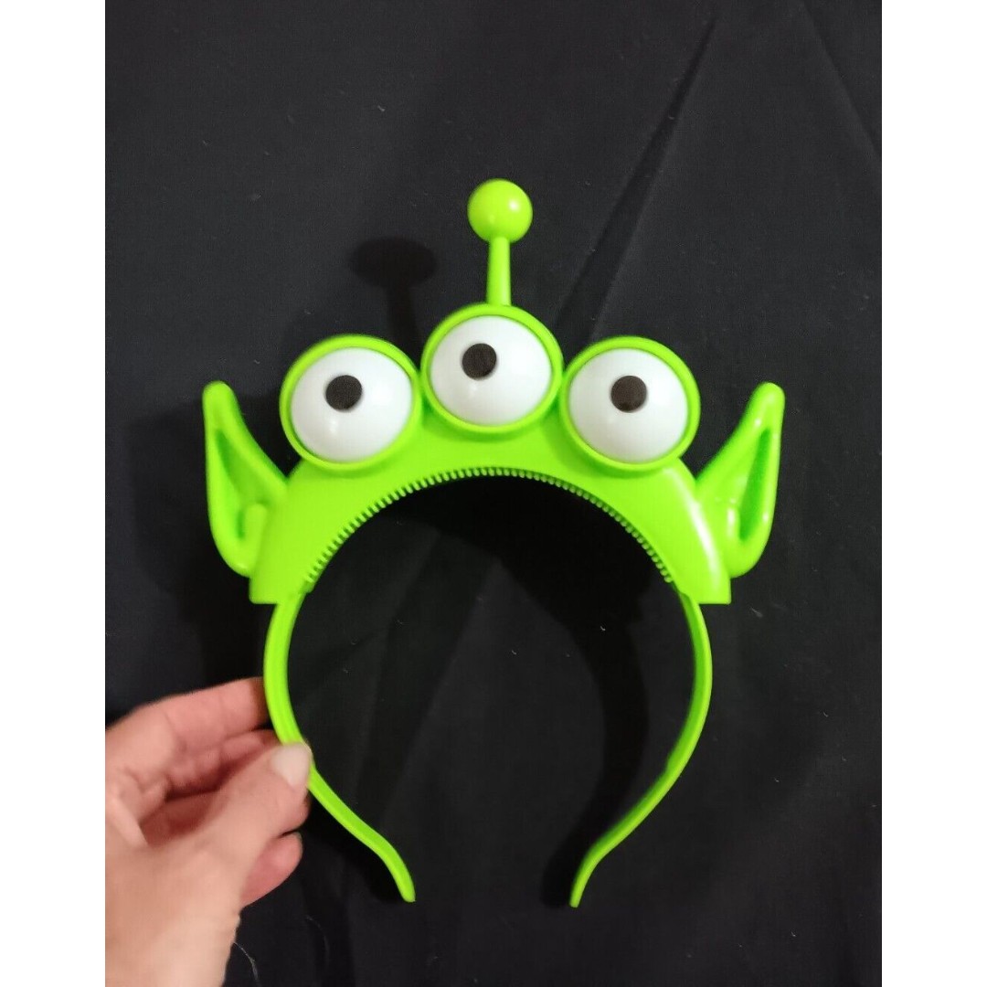 Disney Parks Toy Story Space Alien Plastic Kids Headband Mickey Ears