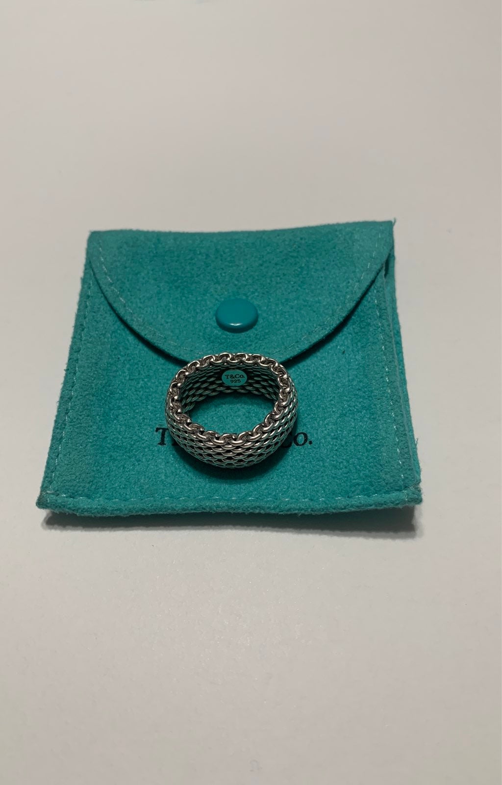 Tiffany & Co Mesh Ring