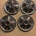 Ford Mustang 1965 1966 14 inch hubcaps set of 4 complete OEM ford