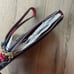 Dooney & Bourke Pebble Grain Large Zip Wristlet Wallet Clutch Purple & Red NWT