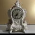 Vintage Lanshire Movement Mantle Porcelain Clock 1950’s Works!!