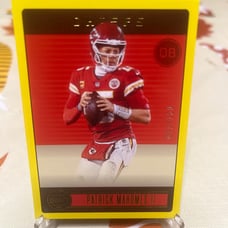 Patrick Mahomes Legacy Yellow /150 2023 No.46