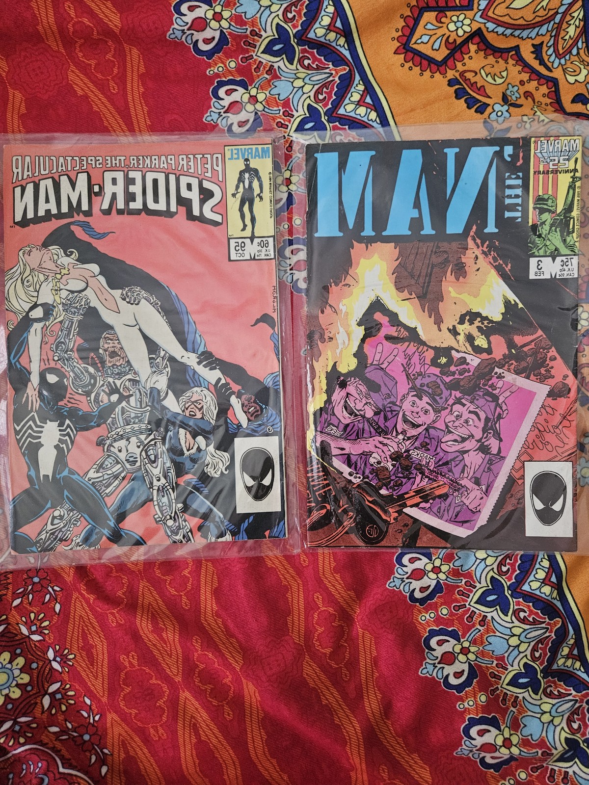 Vintage Spinderman comics 2set