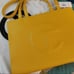 Telfar Medium yellow shopping bag