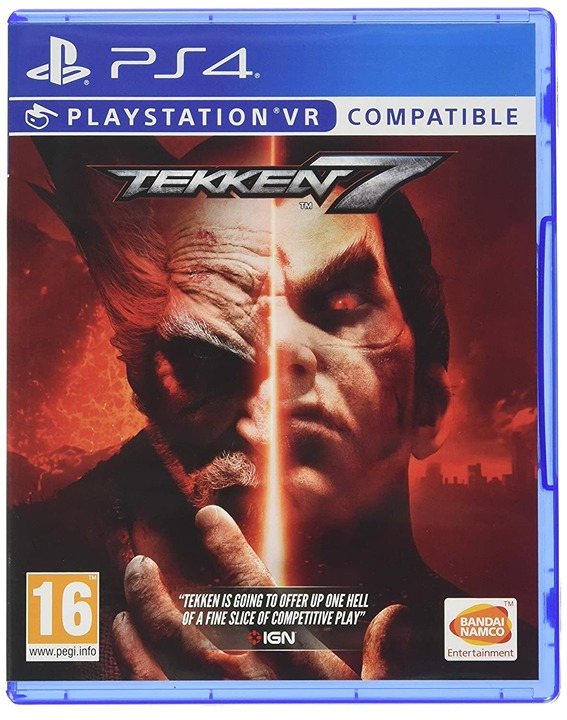 Tekken 7 PS4 VR Compatible PSVR Brand New Factory Sealed