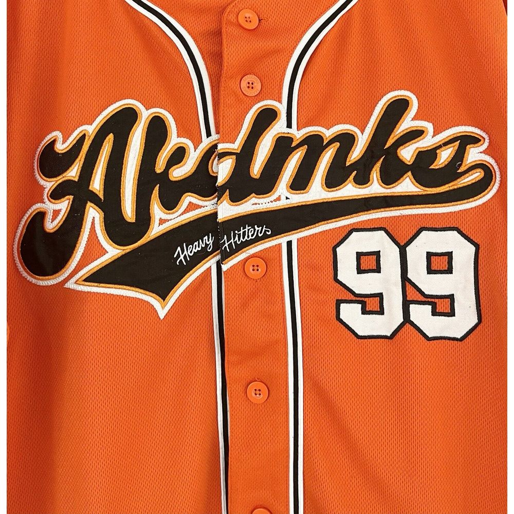 Vintage Akademiks Mens XL Jersey 90s Baseball Streetwear