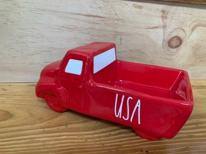 Rae Dunn USA pickup truck