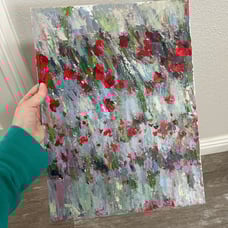 Oil painting on canvas board