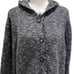WOOLRICH women’s grey wool sweater cardigan - XL
