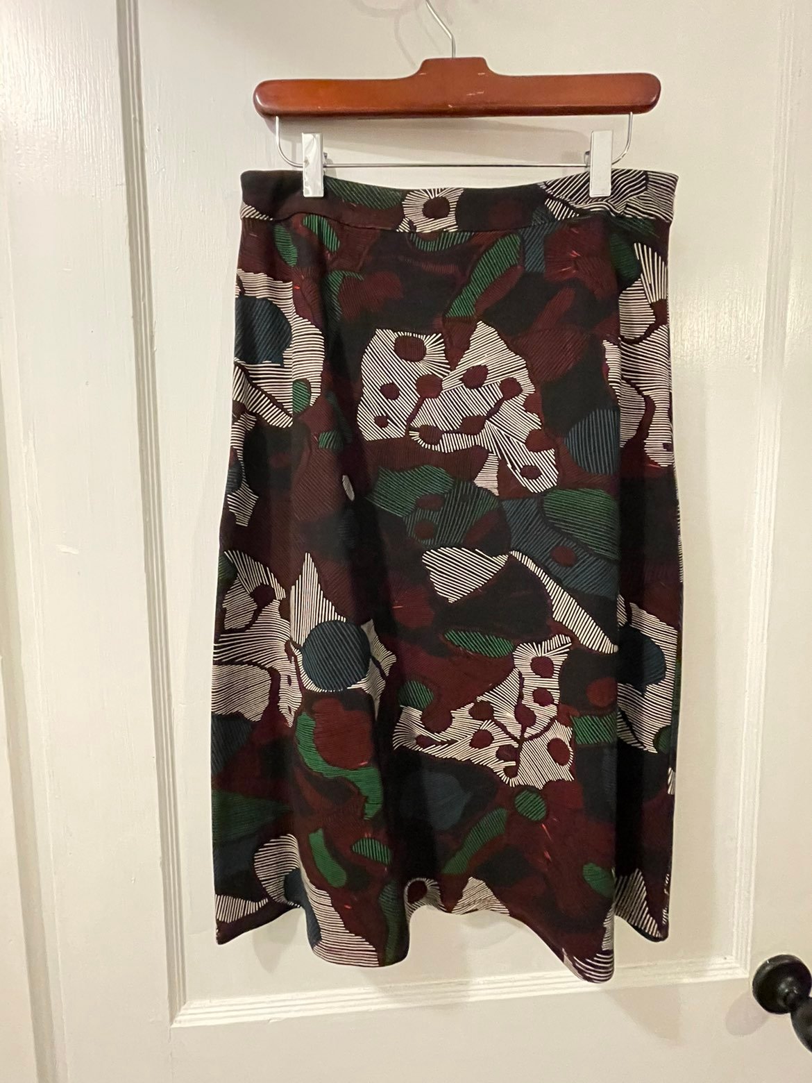 Anthropologie / Isla Maude A-Line Stretch Jersey Skirt