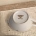 Kimberly Fine China Japan Star Dust Creamer Sugar Bowl & Lid with Serving Platte