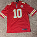 Kansas City Chiefs Tyreek Hill jersey Red Adult Large