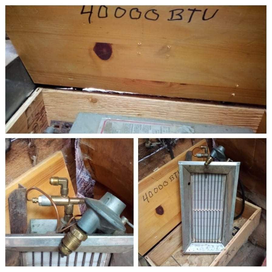 Used Sturgis 40000 BTU Gas Infrared Heater