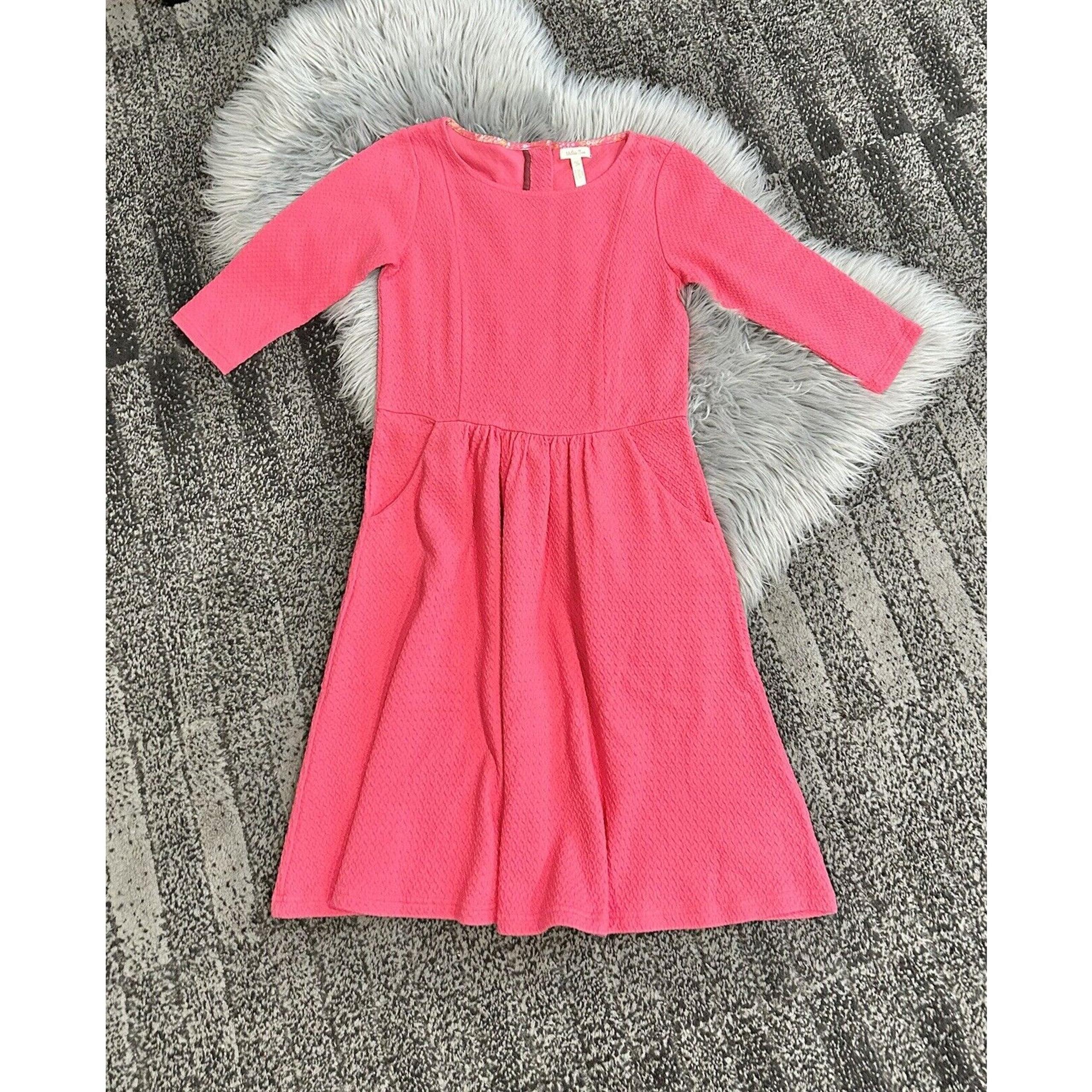 Matilda Jane Coral Textured Dress Size Medium