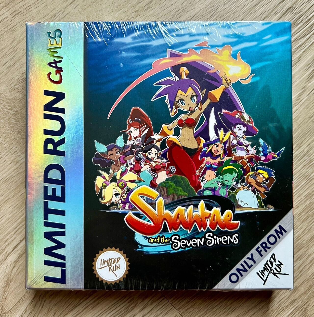 New & Sealed Shantae and the Seven Sirens Retro Box (PAX Exclusive) Limited Run