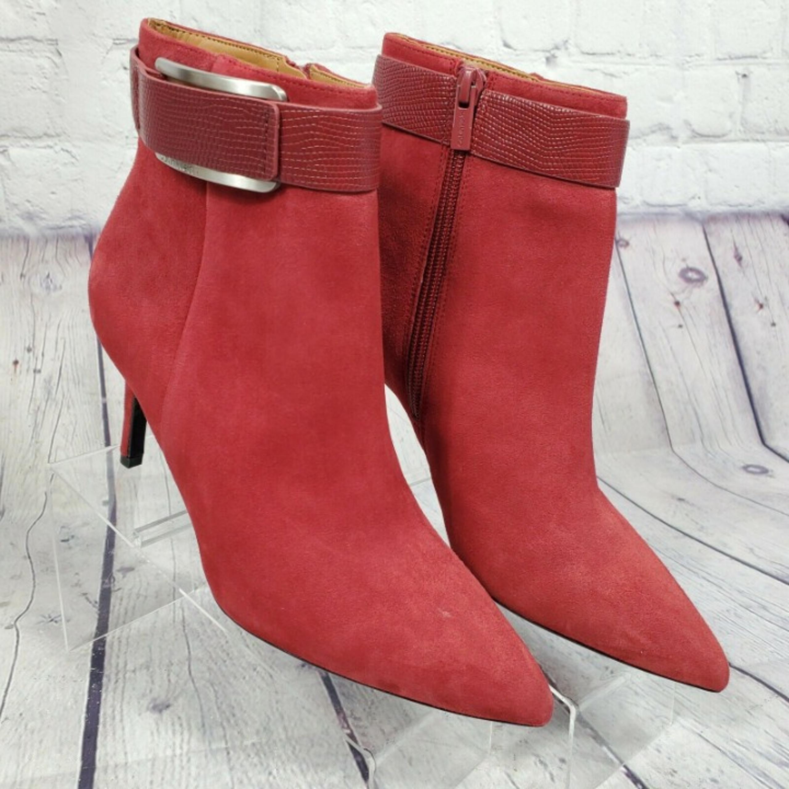 Calvin Klein Georgene Pointed Toe Boots