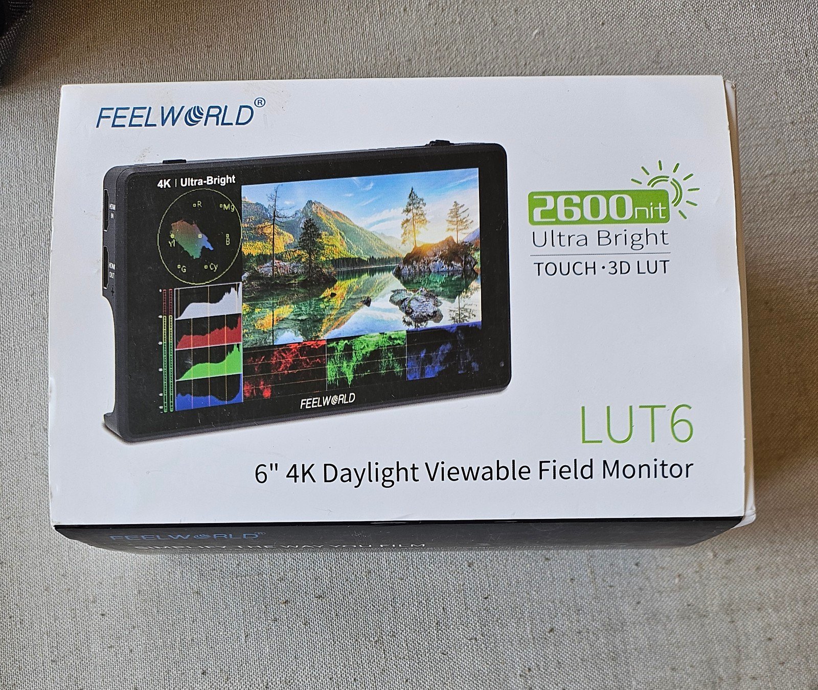 Feelwolrd Lit 6 field monitor