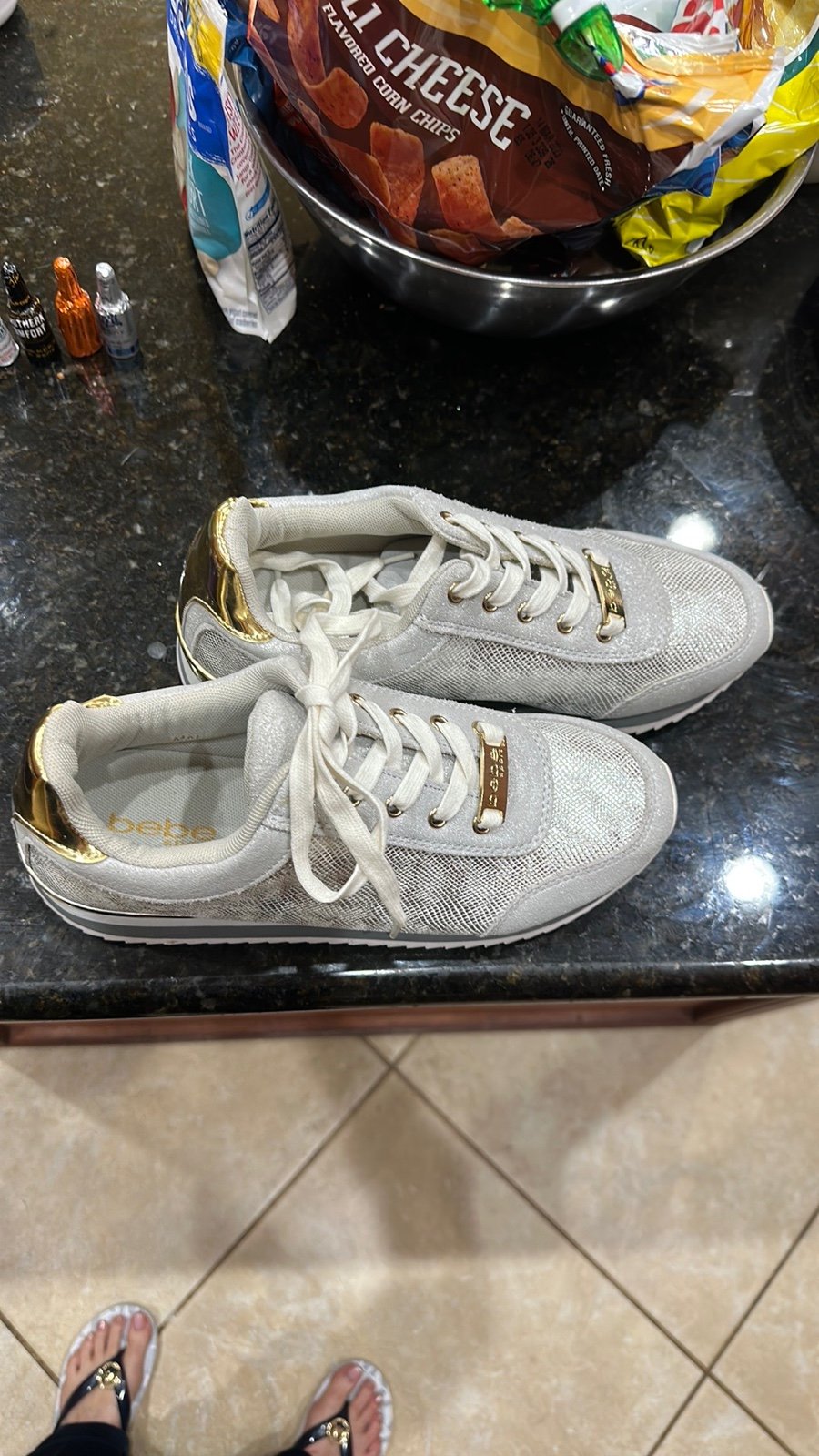 Bebe tennis fashion sneakers