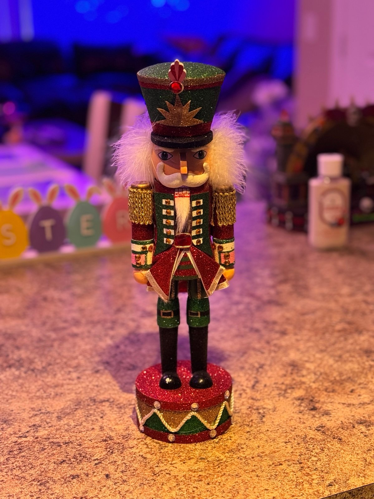 Kurt Adler Christmas Hollywood Nutcracker Soldier 15 Green & Red