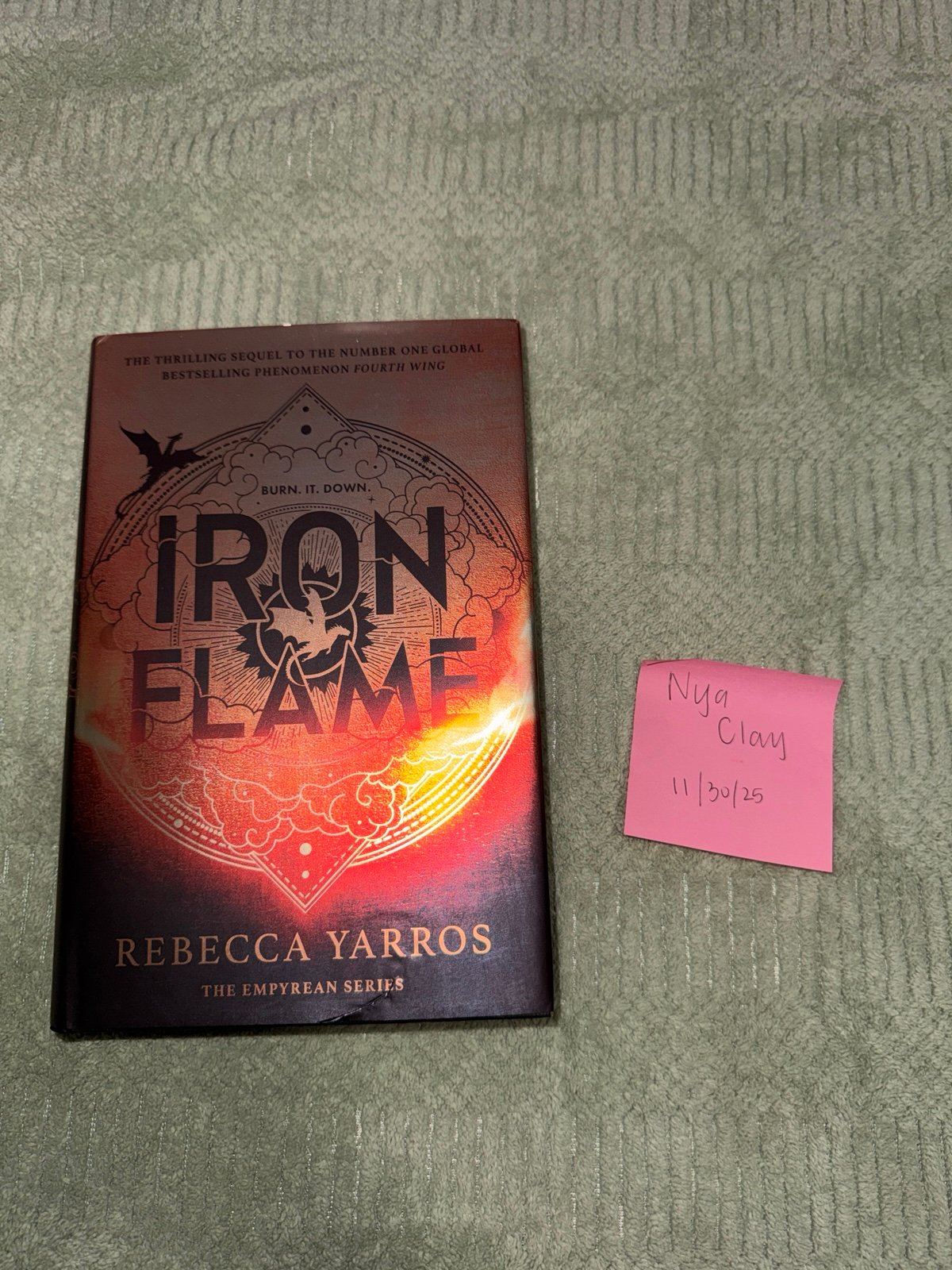 Australia/New Zealand ANZ Exclusive Edition of Iron Flame by Rebecca Yarros