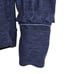 Lululemon Womens Sz 4 Extra Mile Hoodie Heathered Hero Blue Black