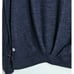 Lululemon Womens Sz 4 Extra Mile Hoodie Heathered Hero Blue Black