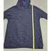 Lululemon Womens Sz 4 Extra Mile Hoodie Heathered Hero Blue Black