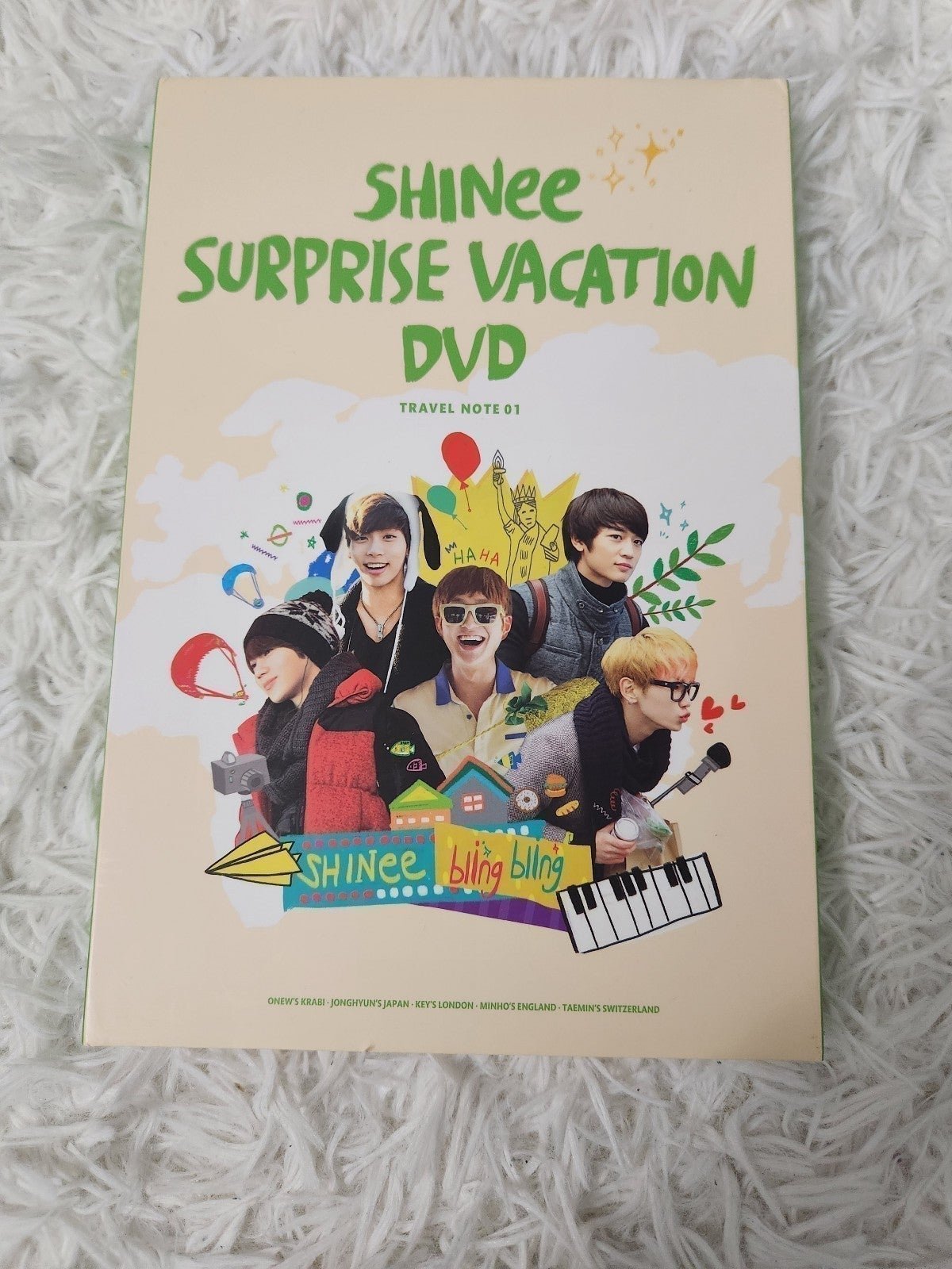 Shinee Surprise Vacation DVD