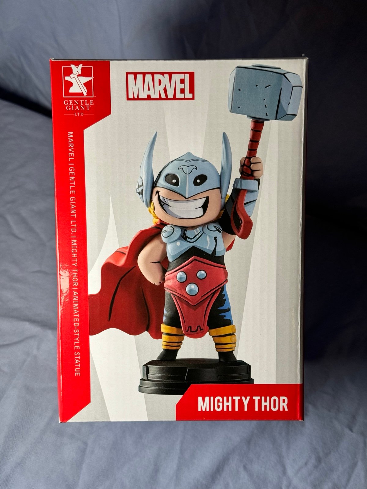 Gentle Giant Marvel Mighty Thor Animated Statue Skottie Young