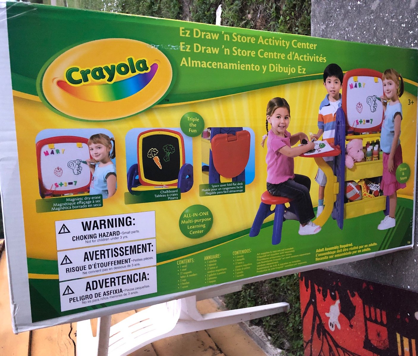 Crayons Ez Draw n Store