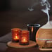 Candle Holder Glass Tea Lights Candle Holders Set of 12