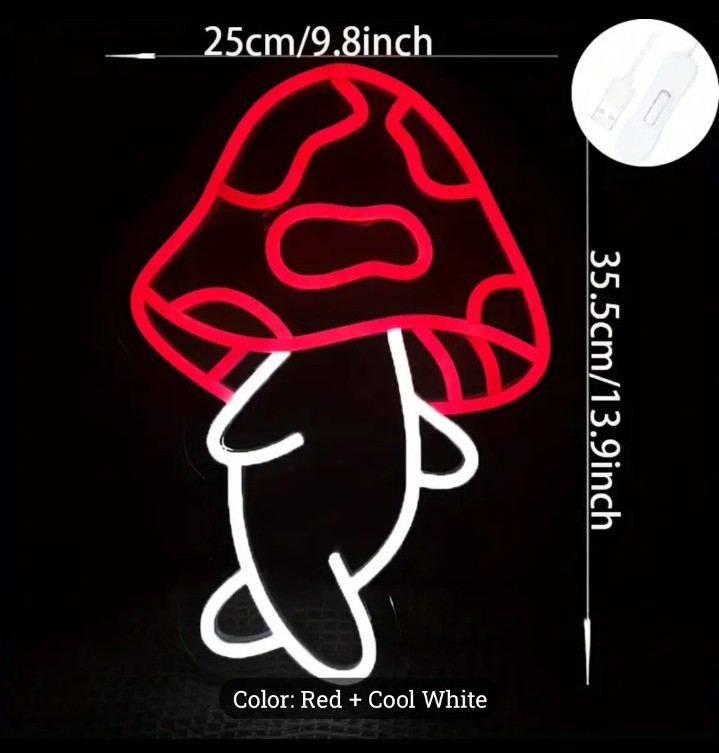 NEW! Mushroom LED light